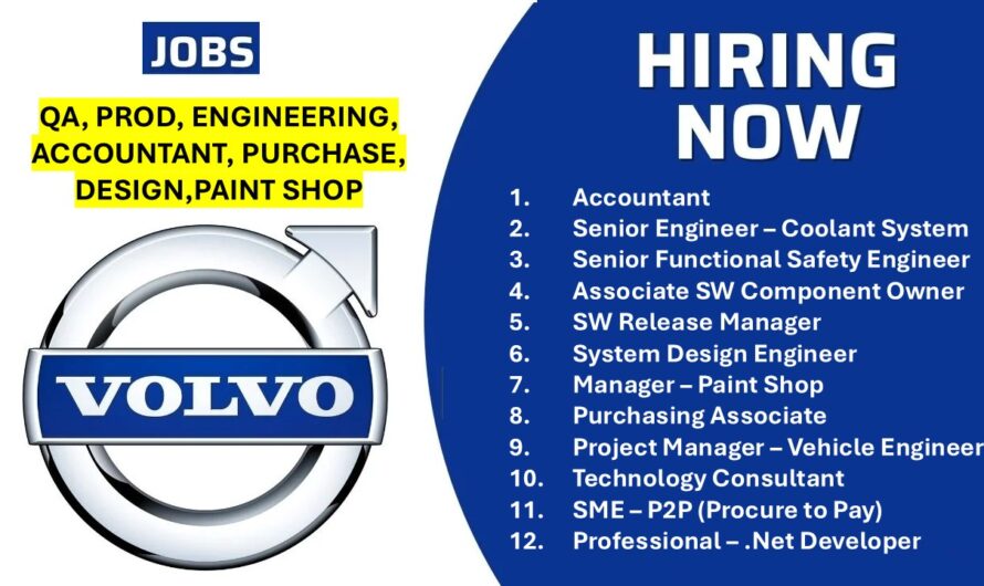 Explore Job Openings at Volvo Group – 2025