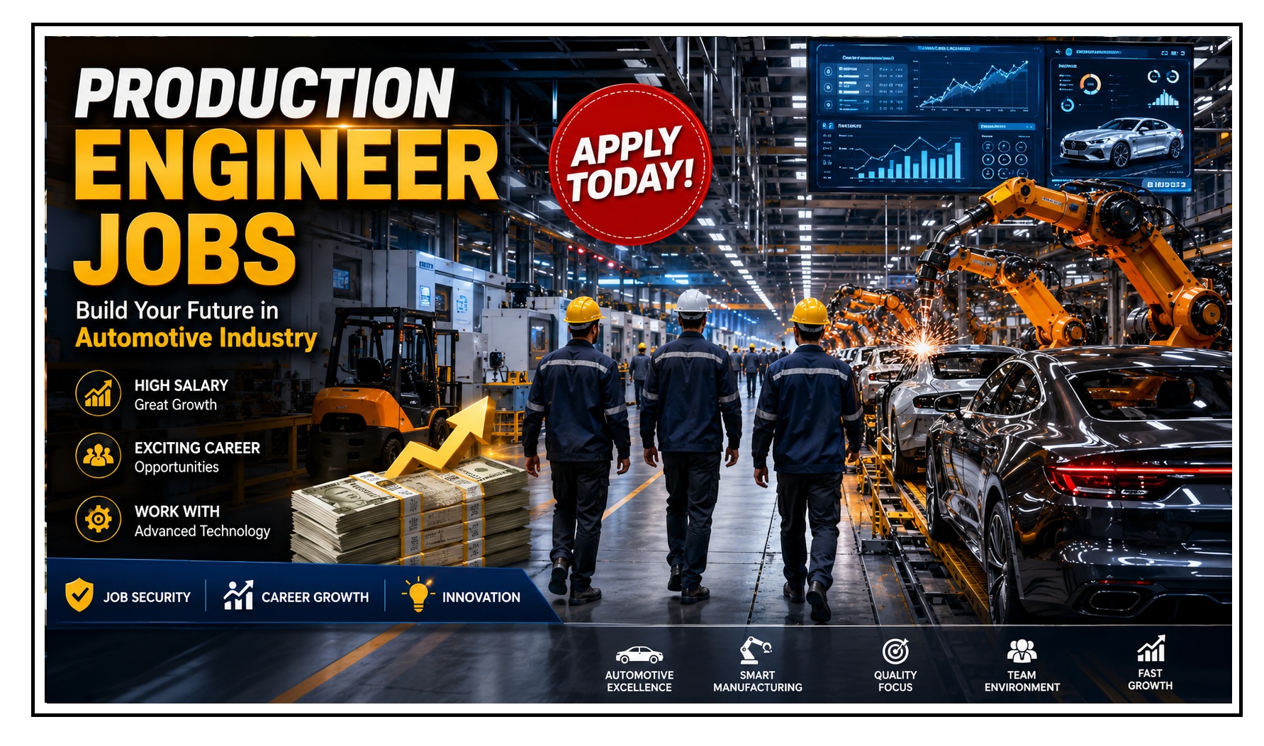 Latest Production Department Jobs | High Salary Manufacturing & Production Engineering Opportunities